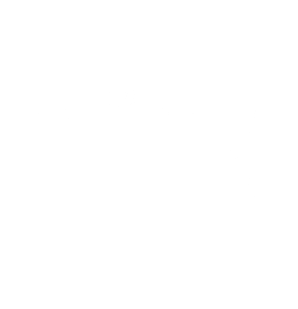 Чертёж направляющего профиля PRM-20x4