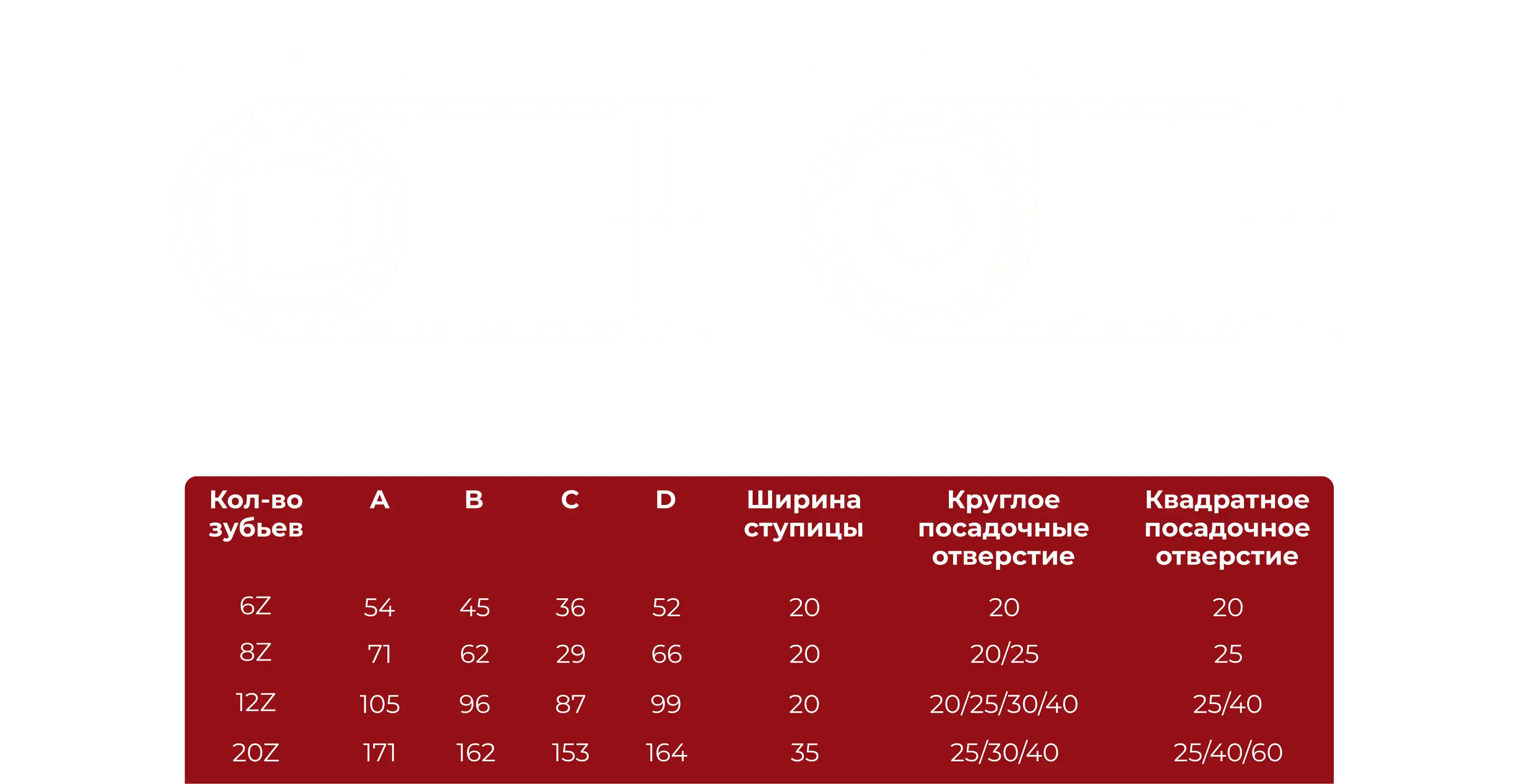 Комплектующие звёзды на перевёрнутой ленте чертёж и информационная таблица