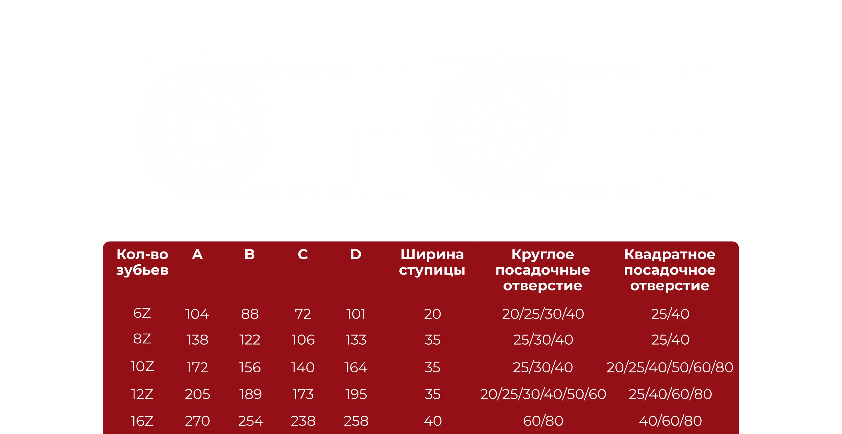 Комплектующие звёзды на перевёрнутой ленте чертёж и информационная таблица